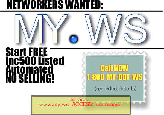 Networkers Wanted